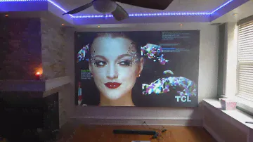 FIRST ONE ON YOUTUBE with my 2018  ViewSonic PS501W 3400 Lumens WXGA HDMI Short Throw Projector!
