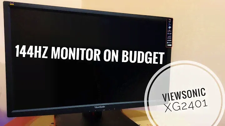 Обзор монитора Viewsonic XG2401 144 Гц | Время отклика 1 мс | Идеально подходит для геймеров