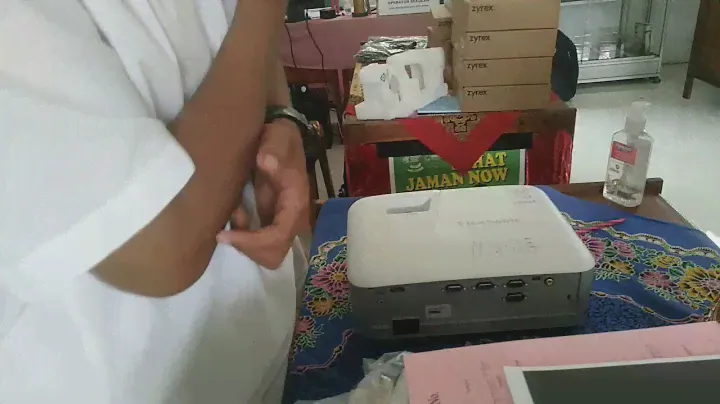 Viewsonic pa503x projector || Review dan Unboxing bersama Zilafa Production