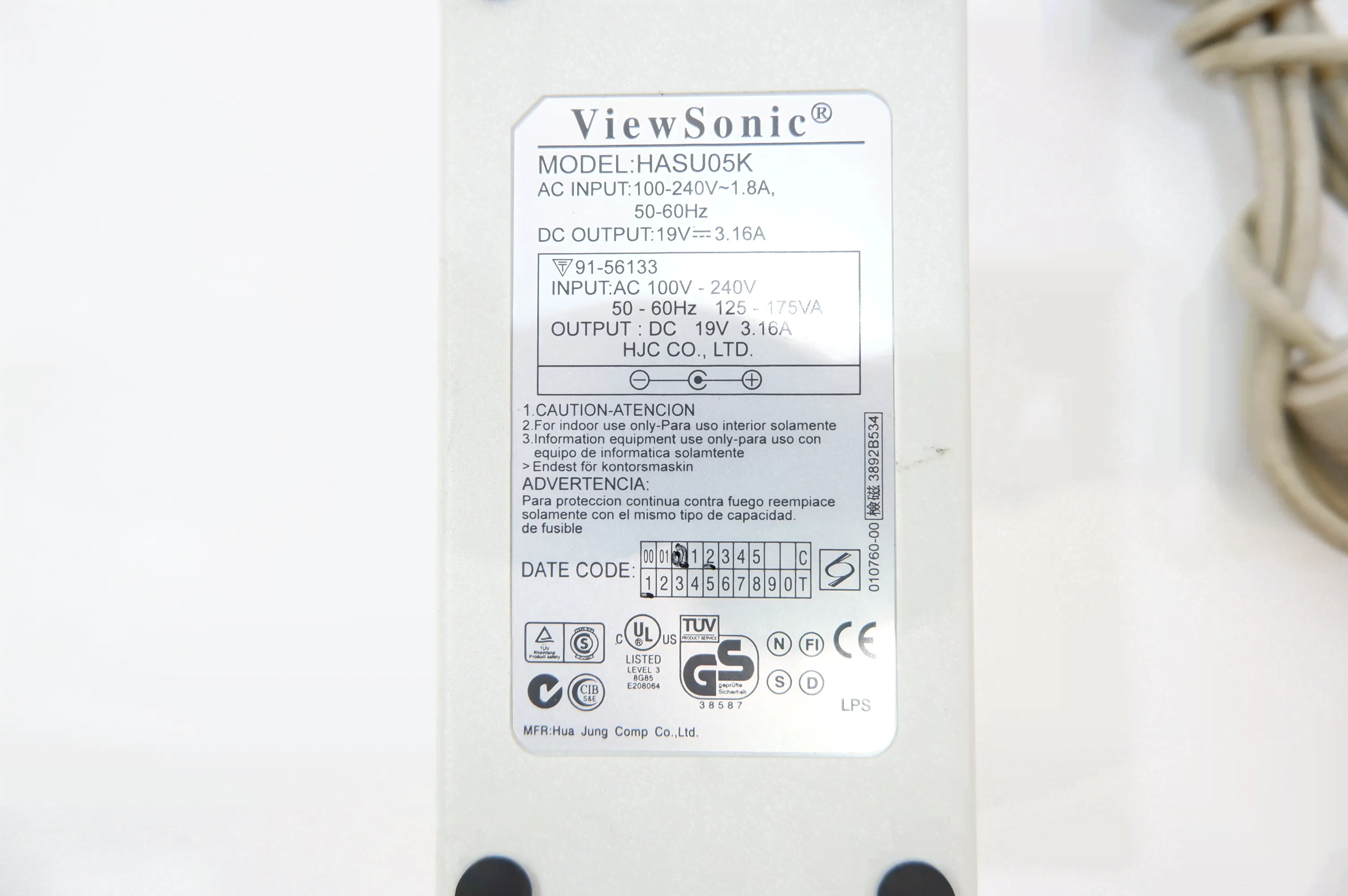 Блок питания ViewSonic HASU05K