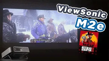ViewSonic M2e Projektör Oyun Performansı - Red Dead Redemption 2